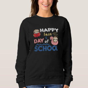 Fijne laatste dag van de schoolhevige grappige die trui