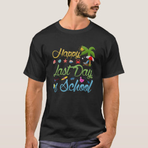 Fijne laatste dag van de schoolleerling Tie Dye S T-shirt