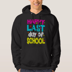 Fijne laatste dag van de schoolleraar, student Gra Hoodie