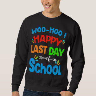Fijne laatste dag van de schoolleraar, student Gra Trui