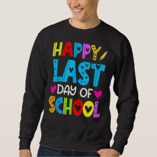 Fijne laatste dag van de schoolleraar, student Gra Trui