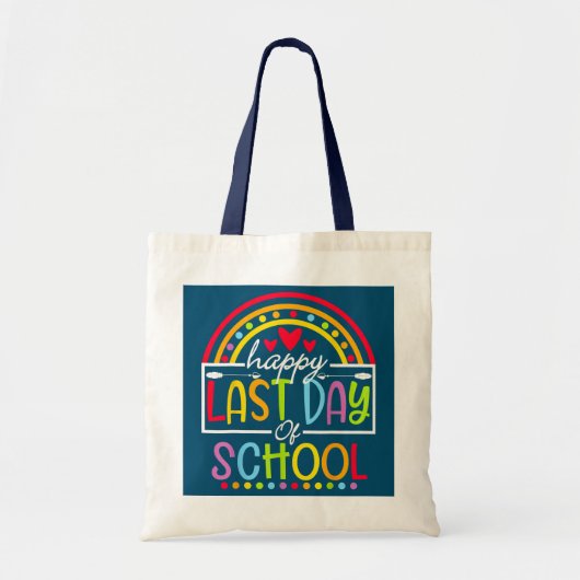 Fijne laatste dag van de schoolleraarsstudent tote bag (Voorkant)
