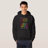 Fijne laatste dag van de schoolloopbaan hoodie (Voorkant volledig)
