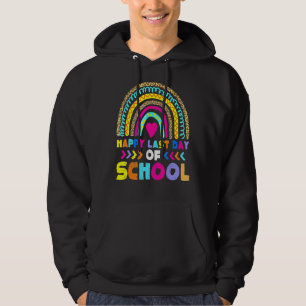 Fijne laatste dag van de schoolstudenten en lerare hoodie