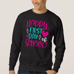 Fijne laatste dag van de schoolstudenten en lerare trui