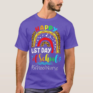 Fijne laatste dag van de schoolverpleegkundige Sum T-shirt