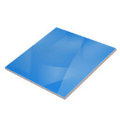 Fijne lagen blauw tegeltje (Zijkant)