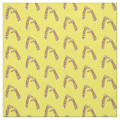 Fijne langsnatige giraffen stof (Swatch)