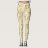 Fijne Leggings voor bloemenprint (Voorkant)