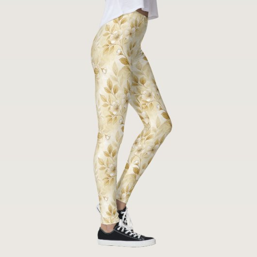Fijne Leggings voor bloemenprint (Rechts)