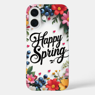 Fijne Lente iPhone 16 Hoesje