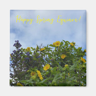 Fijne lente Equinox! Magneet