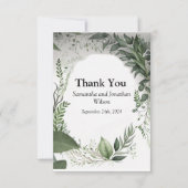 Fijne lente laat rondlopen rond bruiloft Bedankt (Voorkant)