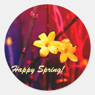 Fijne Lente Sticker