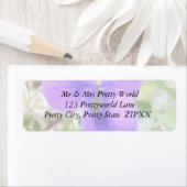 Fijne lenteviolet etiket (Insitu)