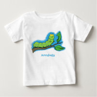 Fijne leuke cartoon met groene caterstijl