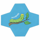 Fijne leuke cartoon met groene caterstijl voetbal (Enkel)