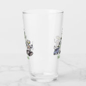 Fijne leuke robots trio cartoon glas (Links)