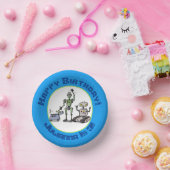 Fijne leuke robots trio cartoon papieren kommen (Feest)