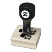 Fijne leuke rode eekhoorn cartoon illustratie rubberstempel (Stempel)