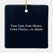 Fijne Lichtjesfeest Hanukkah Menora Keramisch Ornament (Achterkant)