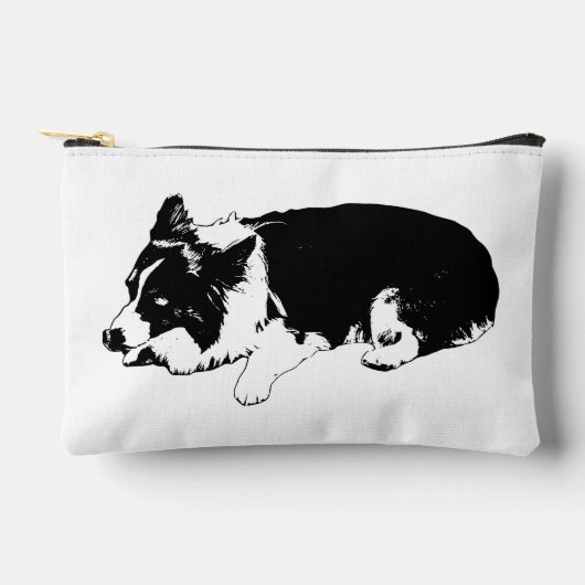 fijne lijn carry, corgi etui (Voorkant)