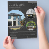 Fijne Lijnen Makelaar Neutraal Flyer (Hand)