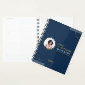 Fijne Lijnen Vastgoedmakelaar Navy Planner (Display)