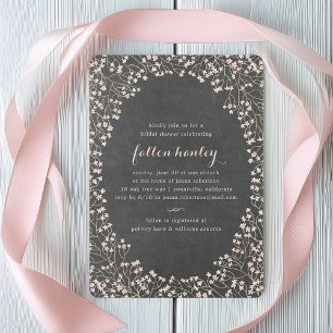 Fijne Lijst   Bridal Shower-uitnodiging Kaart