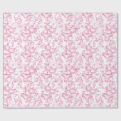 Fijne lingerie Vrijgezellenfeest omhulling Cadeaupapier (Vlak)