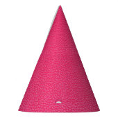 Fijne luxe roze doek textuur. feesthoedjes (Links)