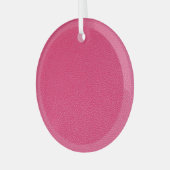 Fijne luxe roze doek textuur. glas ornament (Voorkant links)