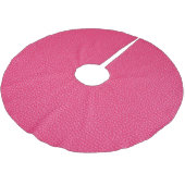Fijne luxe roze doek textuur. kerstboom rok (Gekanteld)