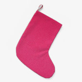 Fijne luxe roze doek textuur. kleine kerstsok (Voorkant (Hangend))