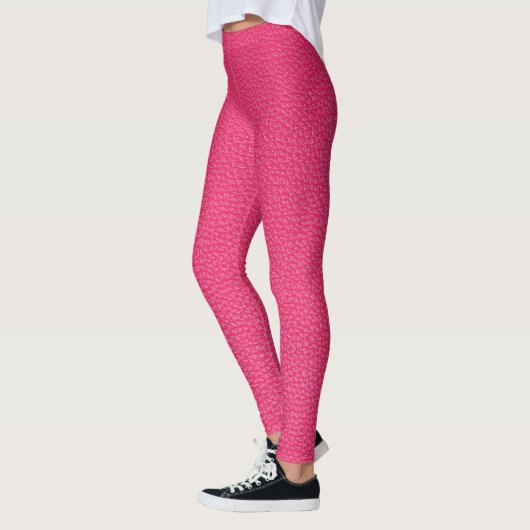 Fijne luxe roze doek textuur. leggings (Links)