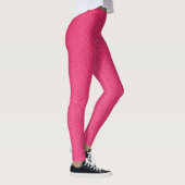 Fijne luxe roze doek textuur. leggings (Rechts)