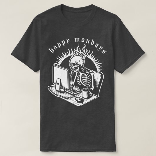 Fijne maandag t-shirt (Design voorkant)