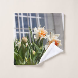 Fijne malse narcissen lente washandje