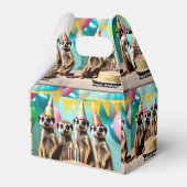 Fijne Meerkat verjaardag, Bedankdoosjes (Achterkant)