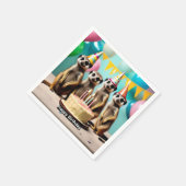 Fijne Meerkat verjaardag, Servet (Hoek)