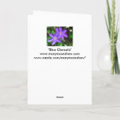 Fijne meidag! kaart (Achterkant)