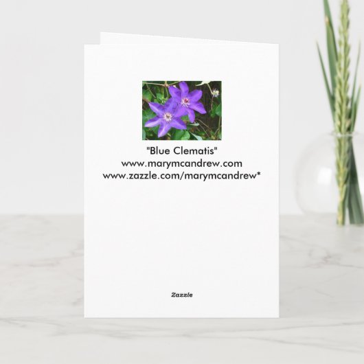 Fijne meidag! kaart (Achterkant)