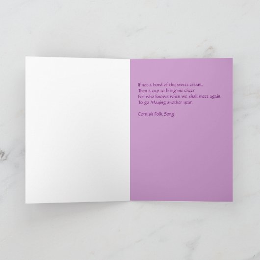 Fijne meidag! kaart (Binnen)