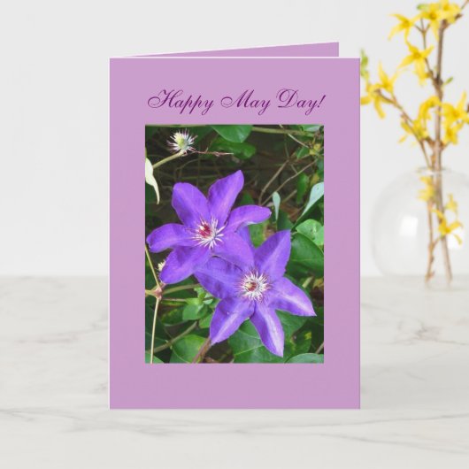 Fijne meidag! kaart (Gele Bloem)