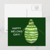 Fijne Melons Dag! Briefkaart (Voorkant / Achterkant)