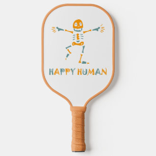 Fijne menselijke skelet keramisch tegels pickleball paddle