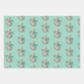 Fijne Moederdag 2025 Inpakpapier Vel (Voorkant)