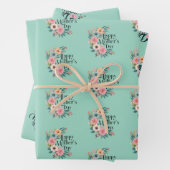 Fijne Moederdag 2025 Inpakpapier Vel (In situ)