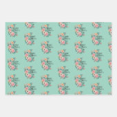 Fijne Moederdag 2025 Inpakpapier Vel (Voorkant)