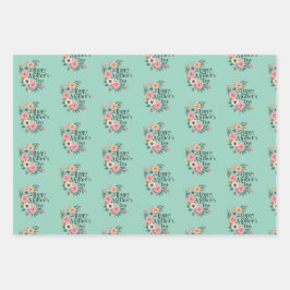 Fijne Moederdag 2025 Inpakpapier Vel